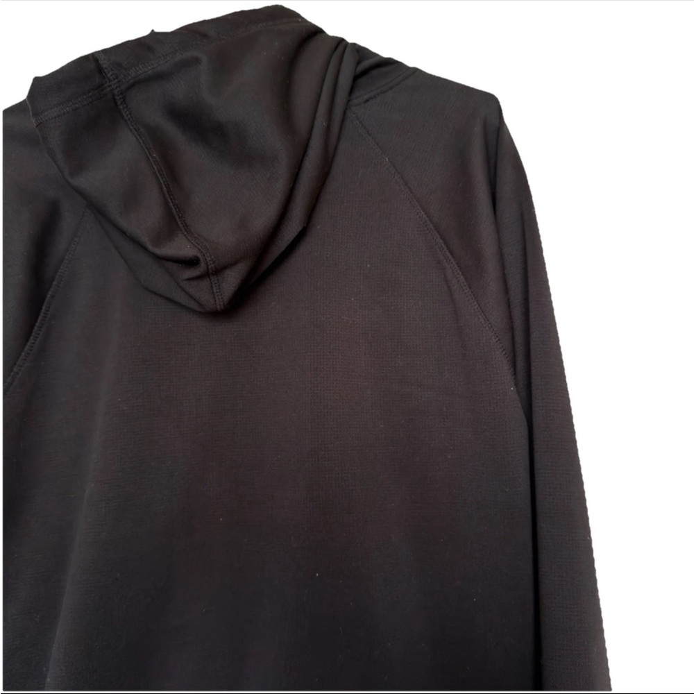 Eddie Bauer Hoodie Mens Large Black Motion FreeDry Full Zip Performance Fleece - Picture 10 of 12